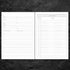 Meeting Notebook for Work, 120 Sheets Meeting Planner Organizer for Office Meeting Agenda, A5 Black Notebook
