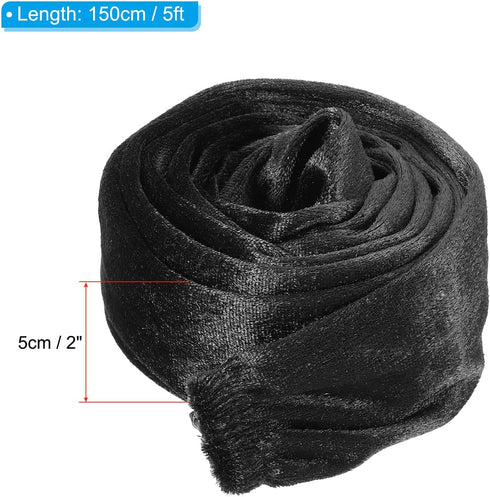 5ft PATIKIL Lamp Chain Cover, Chain Protective Sleeve Washable with Zipper for Chandelier Lighting Wires Swing Light