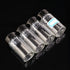 20ml Clear Glass Vials with Screw Caps and Plastic Stoppers, 20PCS Leak-Proof Liquid Storage