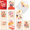 NobleWorks 10 Mixed Occasion Greeting Cards Bundle, Assorted Boxed Notecard Set for Women, Delightful Notes