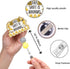 This Shift is Bananas Funny Name Badge Reel for Hospital Nurses, Acrylic Glitter Retractable ID Card Badge Holder