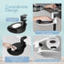 EHO Clamp on Mouse Platform with Gel Wrist Rest, Rotating 360 Degree Attachment for Home Office Desk Organizer