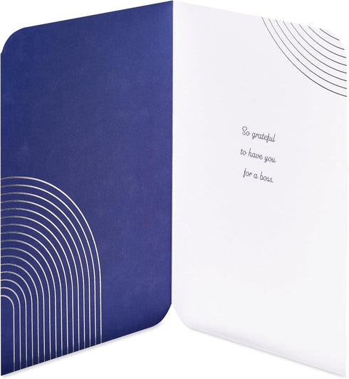 Grateful to Have You - Thank You Card for Boss