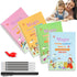Magic Practice Copybook for Kids, Reusable Calligraphy Handwriting Workbooks, 4 Book + Pen Set for Preschoolers
