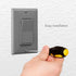 ENERLITES Single Pole Decorator Paddle Light Switch, Residential Grade, 15A 120V-277V, Gray, 91150-GY