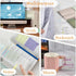 BAYTORY 1610 Sheets Transparent Sticky Notes, Clear Waterproof 3 x 3 inch Memo Pad for Annotating Books