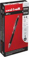 Uni-Ball Signo 207 Gel Pen, 12 Pack, 0.5mm, Black Writing Instrument