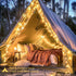 JMEXSUSS 200 LED Warm White Christmas Lights, 66 Ft Twinkle Fairy Indoor String Lights for Bedroom, Wedding