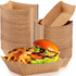 Zhehao 3 lb Kraft Paper Food Trays 300 Pack Disposable Nacho Hot