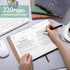 Xinnun 6 Set Leather Journal Writing Notebooks - A5 Lined, Refillable, Gift for Women Men