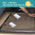 Durable Window Screen Spline Channel Pull Lift Tabs, Aluminum Anti-UV C Shape, 20 PCS for Easy Installation