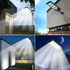 Lights,448LEDs 20000LM IP66 Viruhaka Solar Outdoor Street Lights with Hight Brightness, Waterproof Security Flood