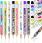 Woanger 72 Pcs Welcome Back to School Pencils, Fun Kindergarten Mini Pencils with Erasers for Kids