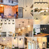Svater 4-Pack Vintage LED Edison Bulbs 60W Equivalent, 6W ST58 2700K Warm White Antique LED Filament Bulbs, E26 Medium