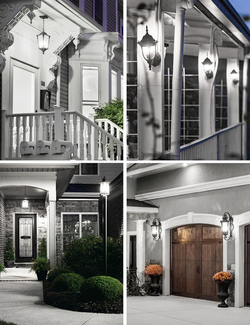 Dusk to Dawn Sensor LED Outdoor Light Bulb, A19 13W (100 Watt Equivalent), Daylight White 5000K, 1200LM, 4-Pack