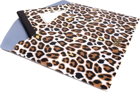 Pukka Pad Wild A4 Stud Wallets, File Storage Folder, 23.5 x 32cm, Pack of 3, Assorted Animal Print Designs