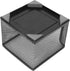 Tomotato Black Metal Mesh Memo Holder, Desk Organizer for Sticky Notes, Scissors, Post-it Notes