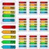 Colarr 10 Pack Sign Here Tabs, 1000 Pieces Sign Here Stickers Flags for Office Notebook Annotating Books Notary Books