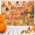 Happy Thanksgiving Classroom Bulletin Board Cutout, Fall Pumpkin Gnome Turkey Decorations for Autumn Harvest School