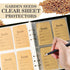 Seed Storage Organizers, Set of 80 Resealable Seed Envelopes and Binder Set for Vegetable