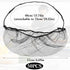 QFGasre 50pcs Disposable Beard Nets for Food Service Protective Beard Covers for Restaurant Staff Nonwoven Breathable