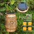Sunflower Solar Lanterns Outdoor Waterproof, Mothers Day Gifts for Women Mom Grandma, Metal Hanging Lantern Solar