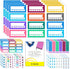 Health and Fitness Planner Stickers Set - Large Value Pack of 20 Sheets for Health, Exercise, and Meal Planning