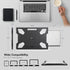 EHO Portable Laptop Pad for Your Lap, Lightweight with Foldable Stopper and Retractable Mouse Pad Tray