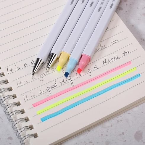 Mr. Pen Journaling Kit - 5 Pack, Journaling Pens, Highlighters, Mechanical Pencil, Hard-Shell Carrying Case