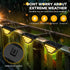 BKBB PPBB (8, Solar Step Lights for Outside, Solar Stair Lights Outdoor Waterproof, Deck Step Lights for Fence, Patio