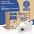 Clover Mini and Clover Mobile Thermal Printer Receipt Paper 2 1/4 x 80 (20 rolls)