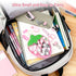 Anruiqiao Set 12-Piece Cute Strawberry-Shaped Mini Stationery for Kids Students Pink Kawaii Desk Supplies Kit Including
