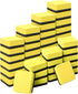 Dry Erase Erasers, 48 Pack Magnetic Whiteboard Cleansers, Small Dry Erase Eraser, Magnetic Erasers (Yellow)