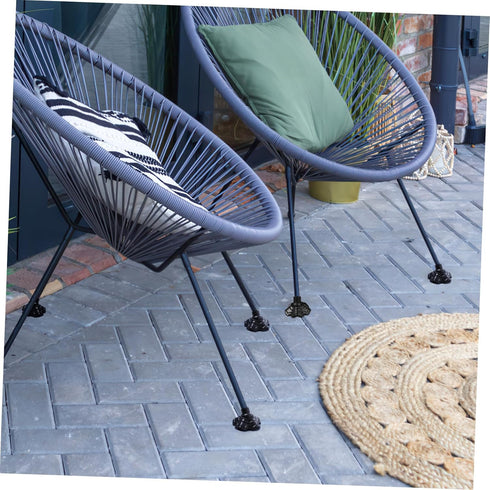 4Pcs IMIKEYA Camping Chair Leg Caps - Durable Feet Protectors for Outdoor Chairs - Stools & Tables