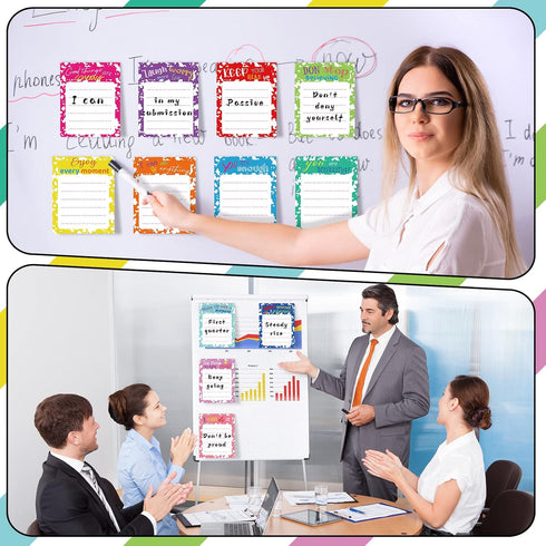 Yinder 24 Pcs Inspirational Sticky Notes 3 x 4, Motivational Funny Memo Pads for Women Office Appreciation Gifts