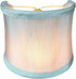 4x4x4 Grey Shantung Clip-On Sconce Half-Sconce Lampshade - Perfect for Chandeliers, Foyer Lights, and Wall sconces