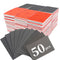EAFBAO 50 PCS Sanding Sponge Assortment, 180-3000 Grit Sandpaper Assortment, Hook & Loop