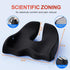 Benazcap X Large Memory Seat Cushion for Office Chair Ergonomic Cushions Butt Pillow for Pressure Relief Sciatica