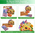 velovibe 3D 12 Inch 1:1 10 100% Pop Up Card, Flower Bouquet Card, Diy Butterflies, Safe and Biodegradable Material