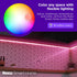 32.8ft Roku Smart LED Light Strip, - Color Options with Adjustable Brightness & Temperature - Peel & Stick WiFi Smart