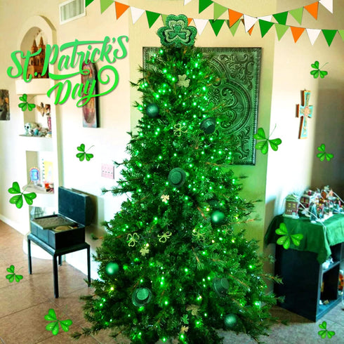 200 66ft 8 JMEXSUSS LED Christmas Lights Outdoor, Connectable Green String Lights Plug in, Modes Waterproof Green