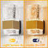 Dimmable, 3 2-Pack LED Night Light with Bubble Acrylic Design, Gold and Clear, Metal, Dusk to Dawn Sensor, Color