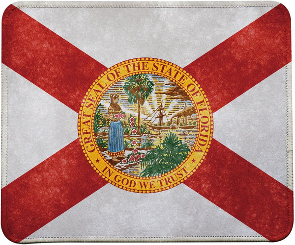 Retro Style Florida State Flag Mouse Pads by VIVIPOW (Florida State Flag)
