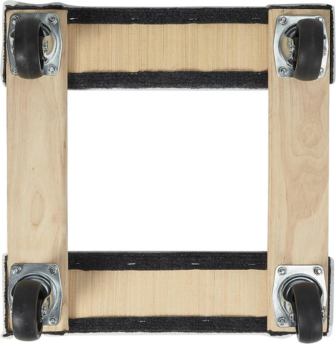 16in.L 16in.W, 1000-Lb. Ironton Carpeted Hardwood Carpeted Mover's Dolly, x Capacity