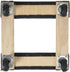 16in.L 16in.W, 1000-Lb. Ironton Carpeted Hardwood Carpeted Mover's Dolly, x Capacity
