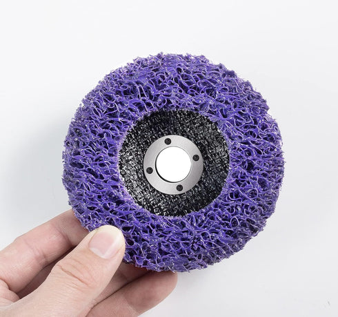 5PCS 4'' x 5/8'' Strip Discs Paint Stripper Wheel for Angle Grinder, Power Tools for Clean Paint Stripping