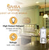 Simba Lighting Halogen Light Bulb G8 T4 35W JCD Bi-Pin (10 Pack) for Kitchen Hood and Landscape Lights