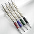 Nicpro 4 PCS Premium 2.0 mm Mechanical Pencils Set, 108 Colored & Black (HB 2B) Lead Refills, Art Metal 2mm Carpenter Pencil with 2 Erasers, 2 Sharpeners for Drafting Sketching Drawing with Case by Nicpro