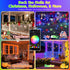 2025 88FT 240LED 4th New Smart Color Changing of July String Lights Outdoor App Control RGB LED String Lights