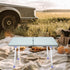 4pcs 33cm Homoyoyo Foldable Table Legs for Furniture Adjustable Desk and Side Table Legs with Metal Folding Design
